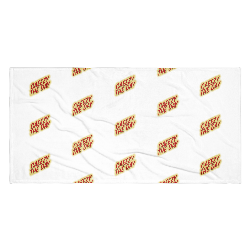 Caeezy The Day Beach Towel