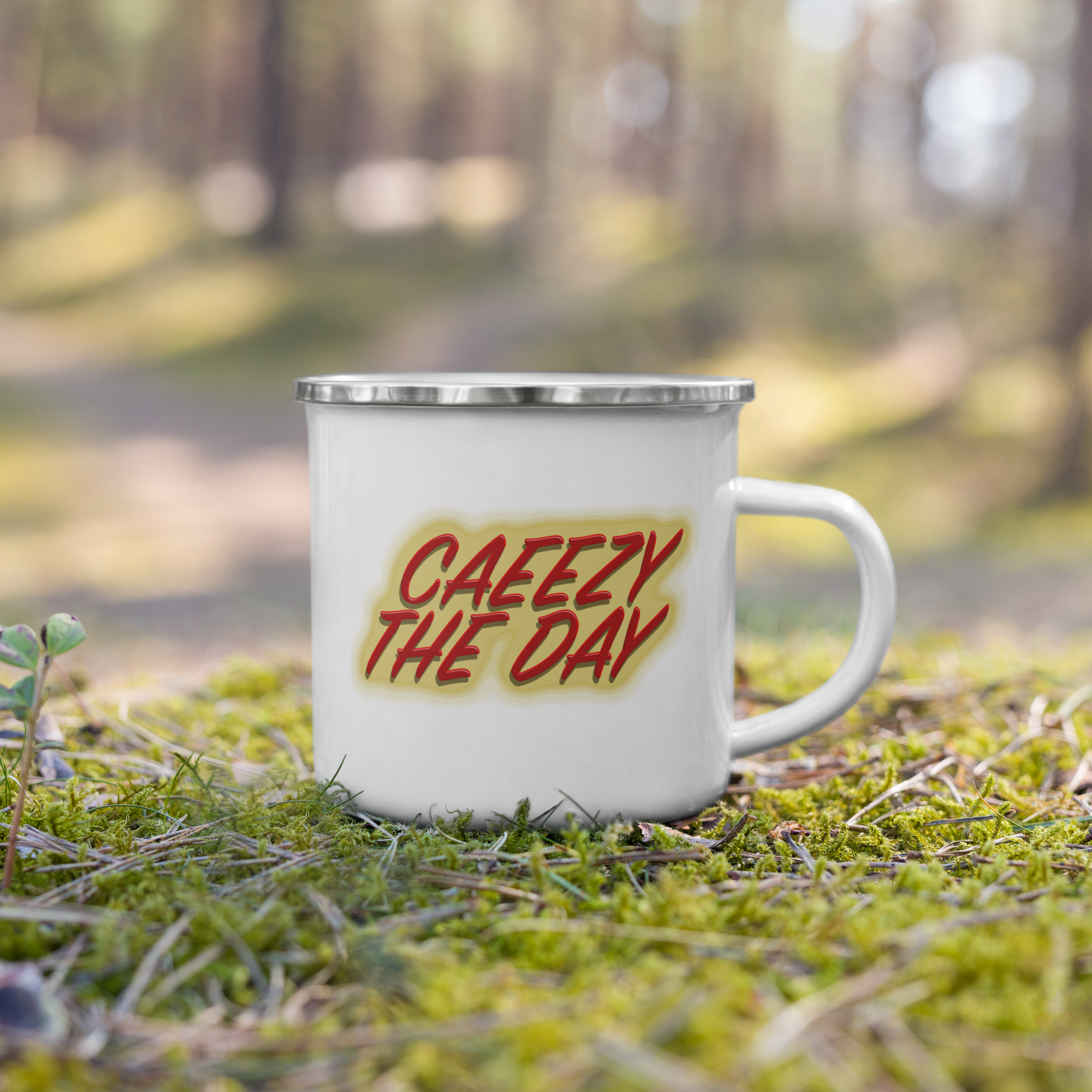 Caeezy The Day Enamel Mug