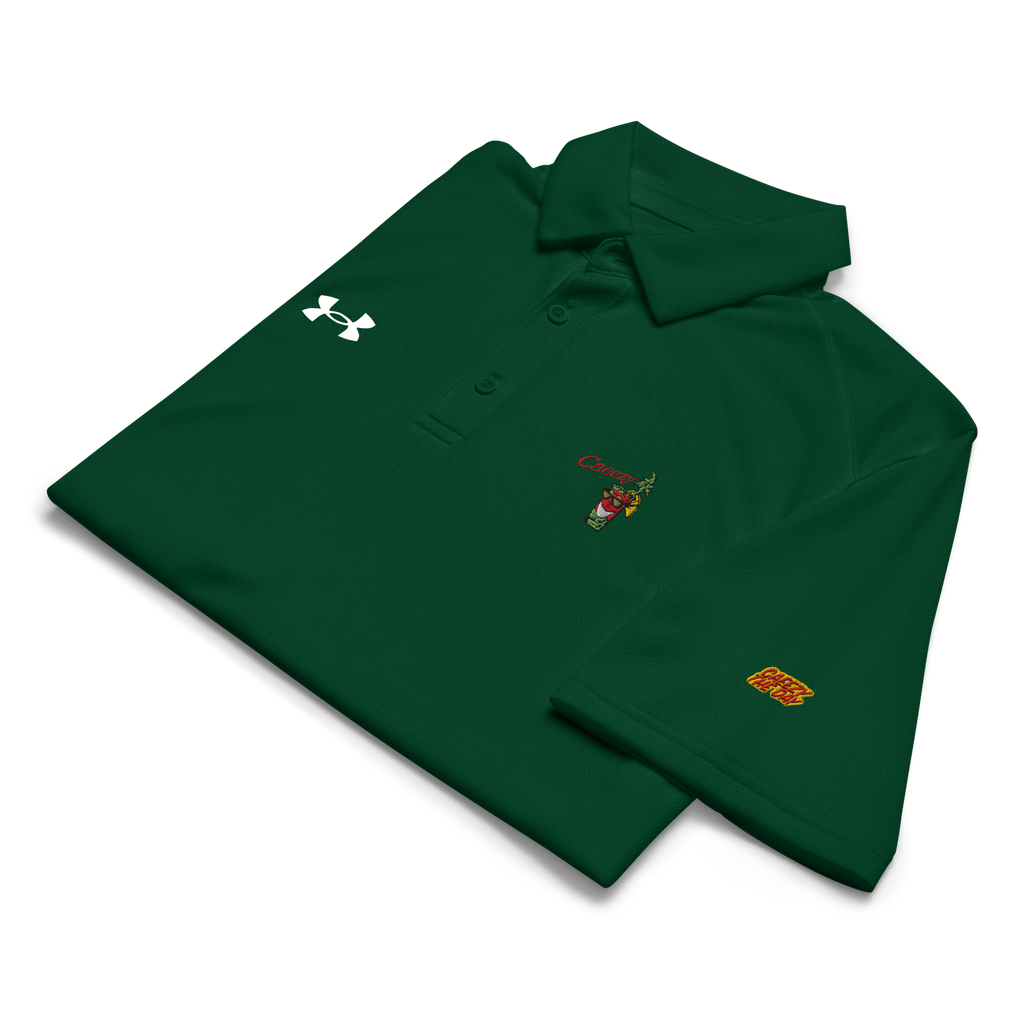 Caeezy The Day Men’s Embroidered Golf Polo
