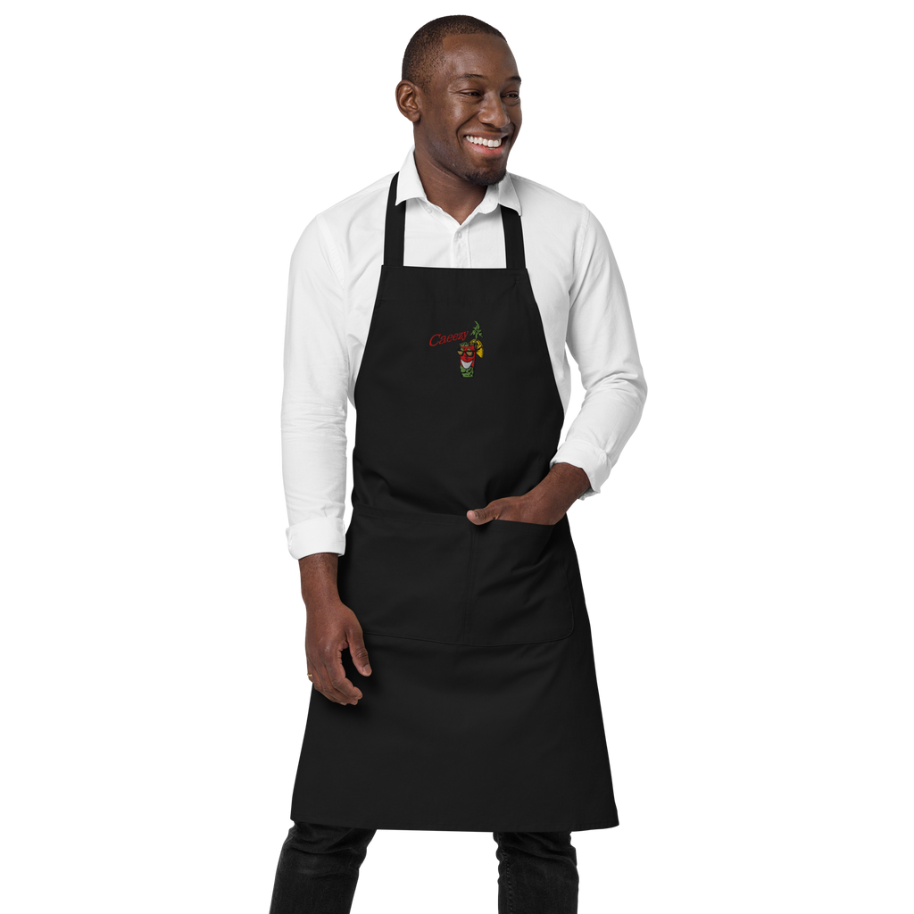Caeezy Original Embroidered Organic Cotton Apron