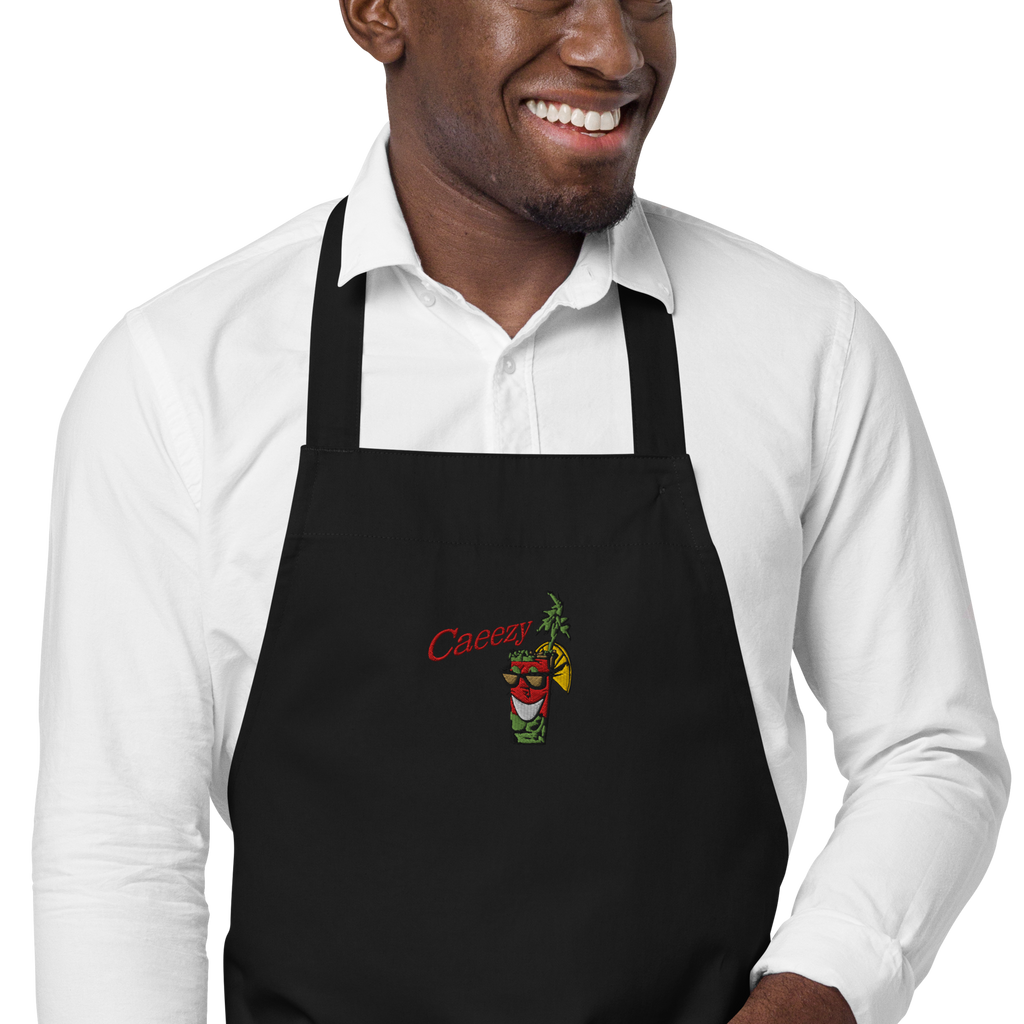 Caeezy Original Embroidered Organic Cotton Apron